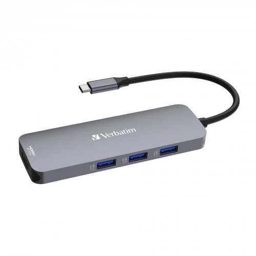 VERBATIM USB-C PRO MULTIPORT HUB 8 PORT CMH-08 Price in Nepal | S3 TECH